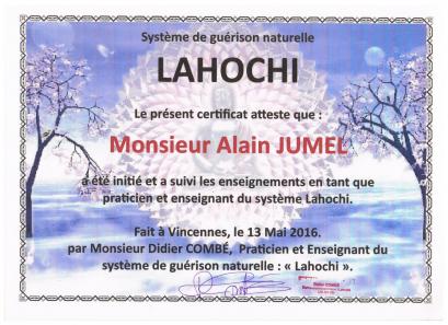 Certificat lahochi